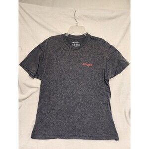 Columbia PFG T-Shirt Gray Fishing Flag Fish Logo Lewers Men XL